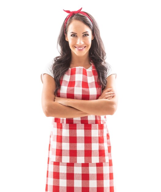 Улыбающийся повар дома